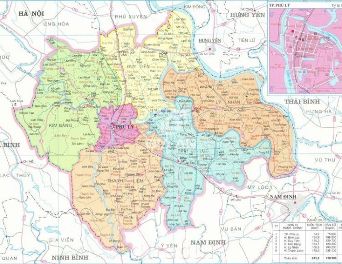 Giới thiệu chung về tỉnh Hà Nam (Thông tin từ A - Z)