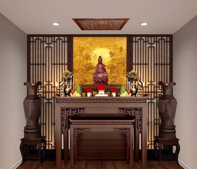 Hướng dẫn đặt bàn thờ Phật Bà Quan Âm và cách thờ cúng tại nhà
